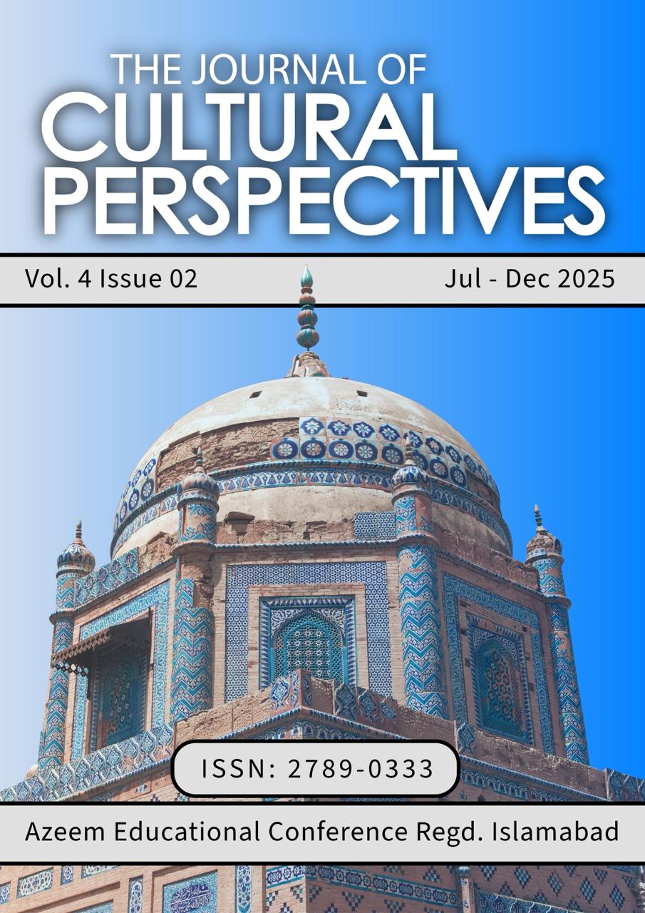 					View Vol. 4 No. 2 (2025): The Journal of Cultural Perspectives
				